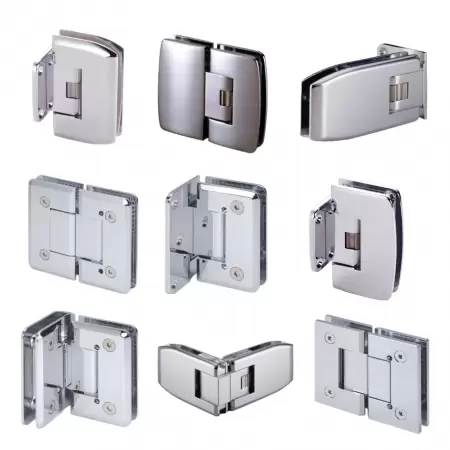 Glass Door/Shower Hinge Adjustable Type - Glass door shower hinge adjustable type